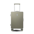 Nordiva Classic 24 Inch Titanium Silver Check-In Suitcase