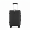 AeroRidge Check In Luggage 24 Inch – Black