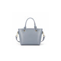 Lumo Mini Grace Oil Wax Leather Mini Tote Bag – Light Grey