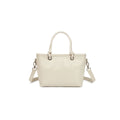 Lumo Mini Grace Oil Wax Leather Mini Tote Bag – Milky White