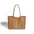 Metro Leather Tote Bag – Caramel Brown