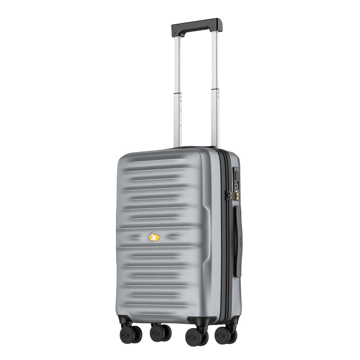 NordVault 20 inch Carry-On Luggage – Silver