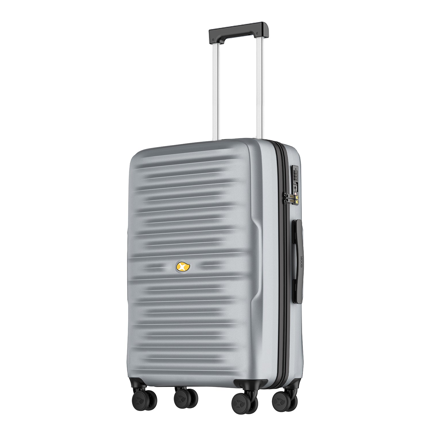 NordVault 24 inch Check-In Luggage – Silver