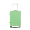 Nordiva Classic 24 Inch Mint Green Check-In Suitcase