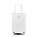 Nordiva Classic 24 Inch Pure White Check-In Suitcase