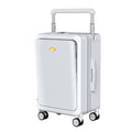 Travo One Access 20 Inch Carry-On Suitcase – Cocoa White