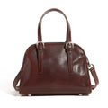 Urban Grace Coffee Brown Shoulder Bag – Leather Crossbody Handbag