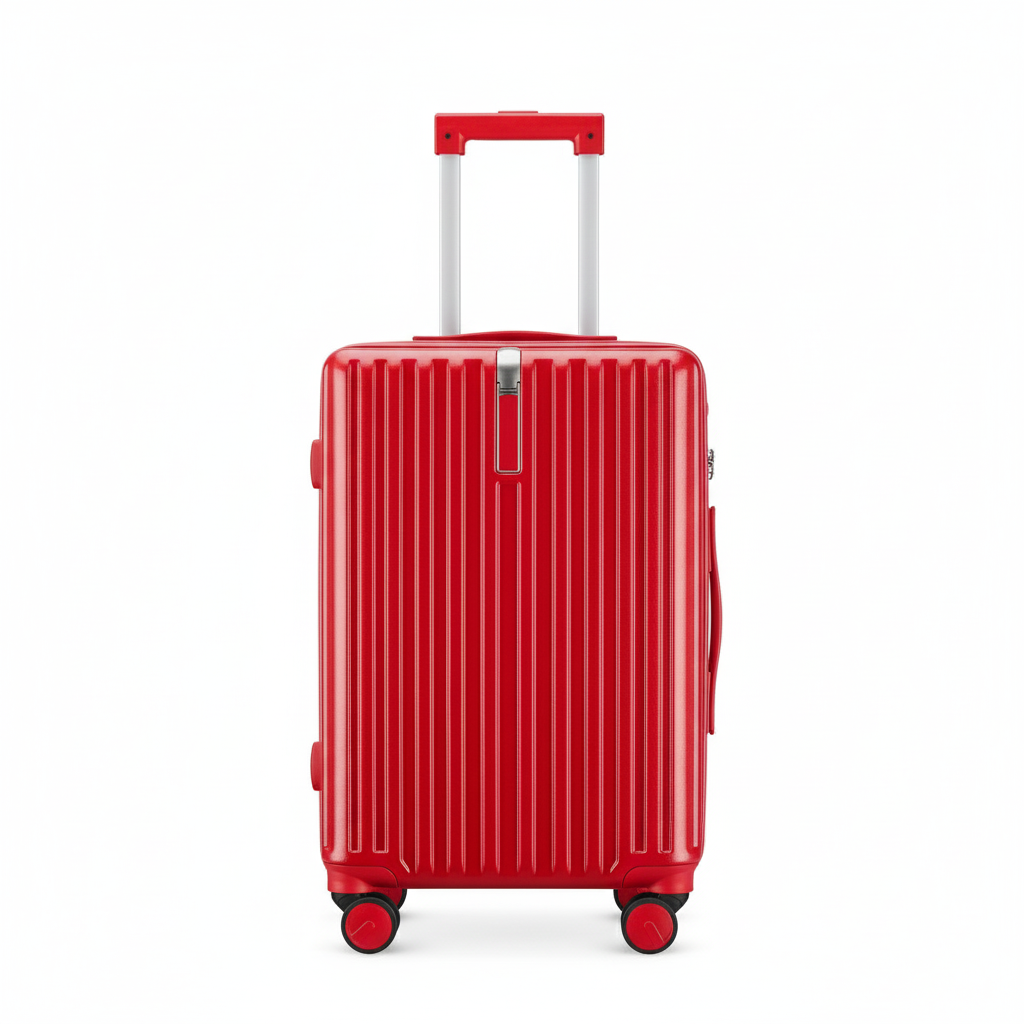 AeroRidge Check In Luggage 28 Inch – Red