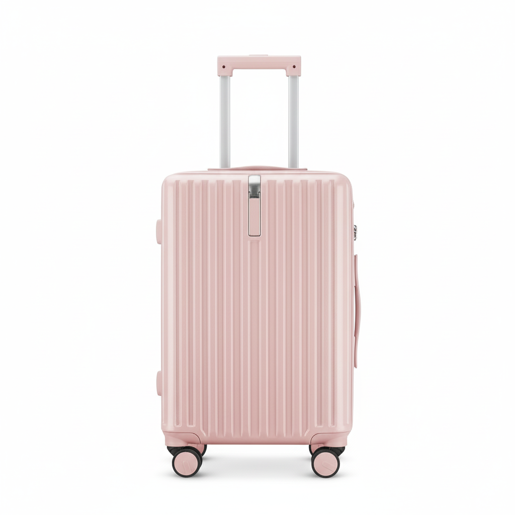 AeroRidge Carry On Suitcase 20 Inch – Pink