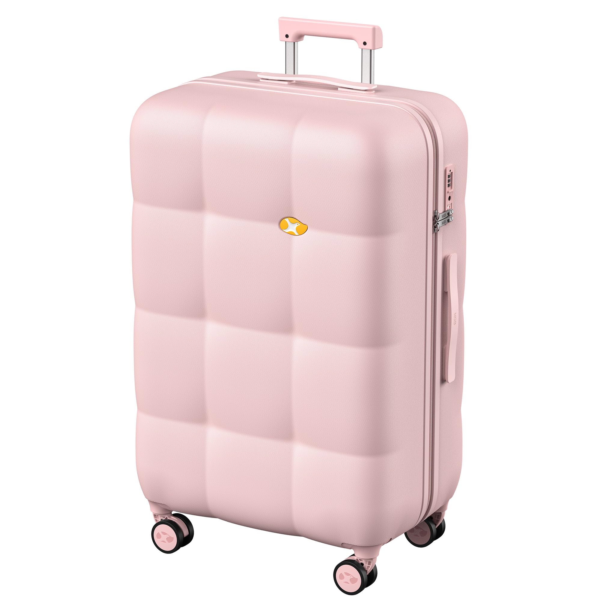 CloudLite 28 Inch Large Check In Luggage – Blush Pink