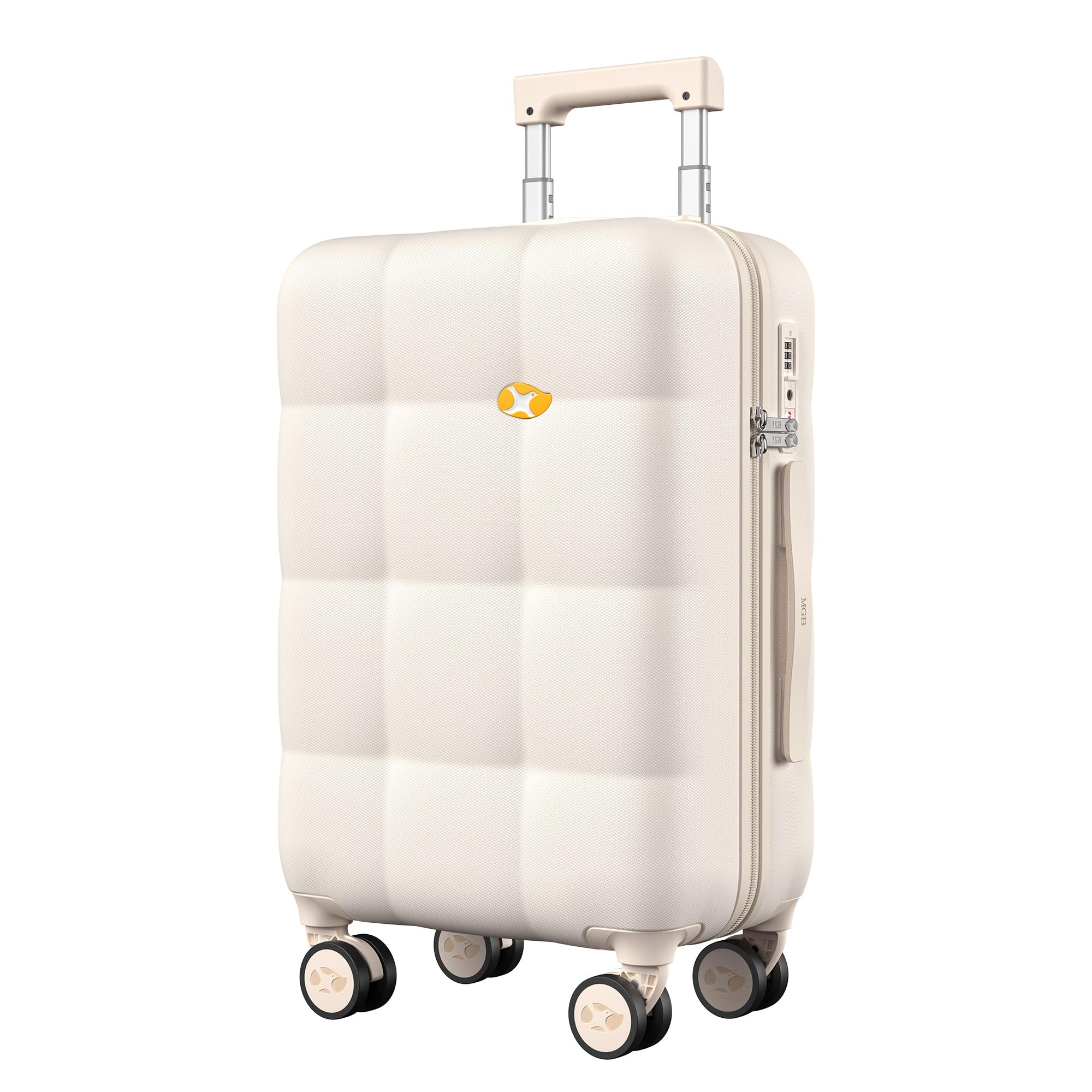 CloudLite 20-Inch Carry-On Suitcase – Off White