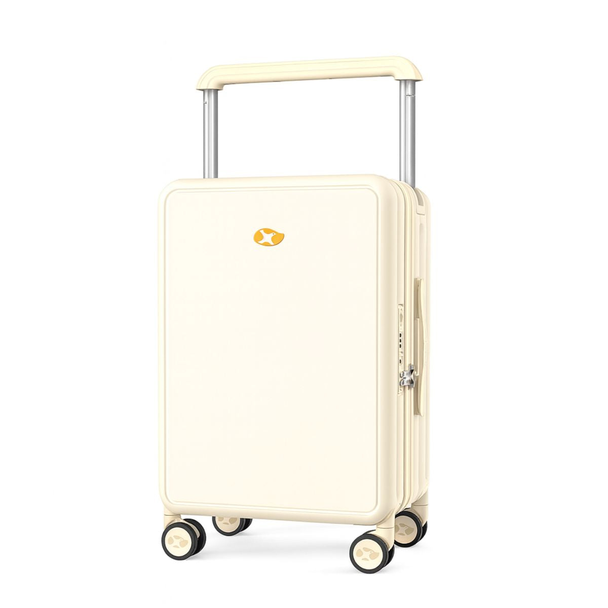 Lumo One 20 Inch Carry-On Suitcase – Cream Beige