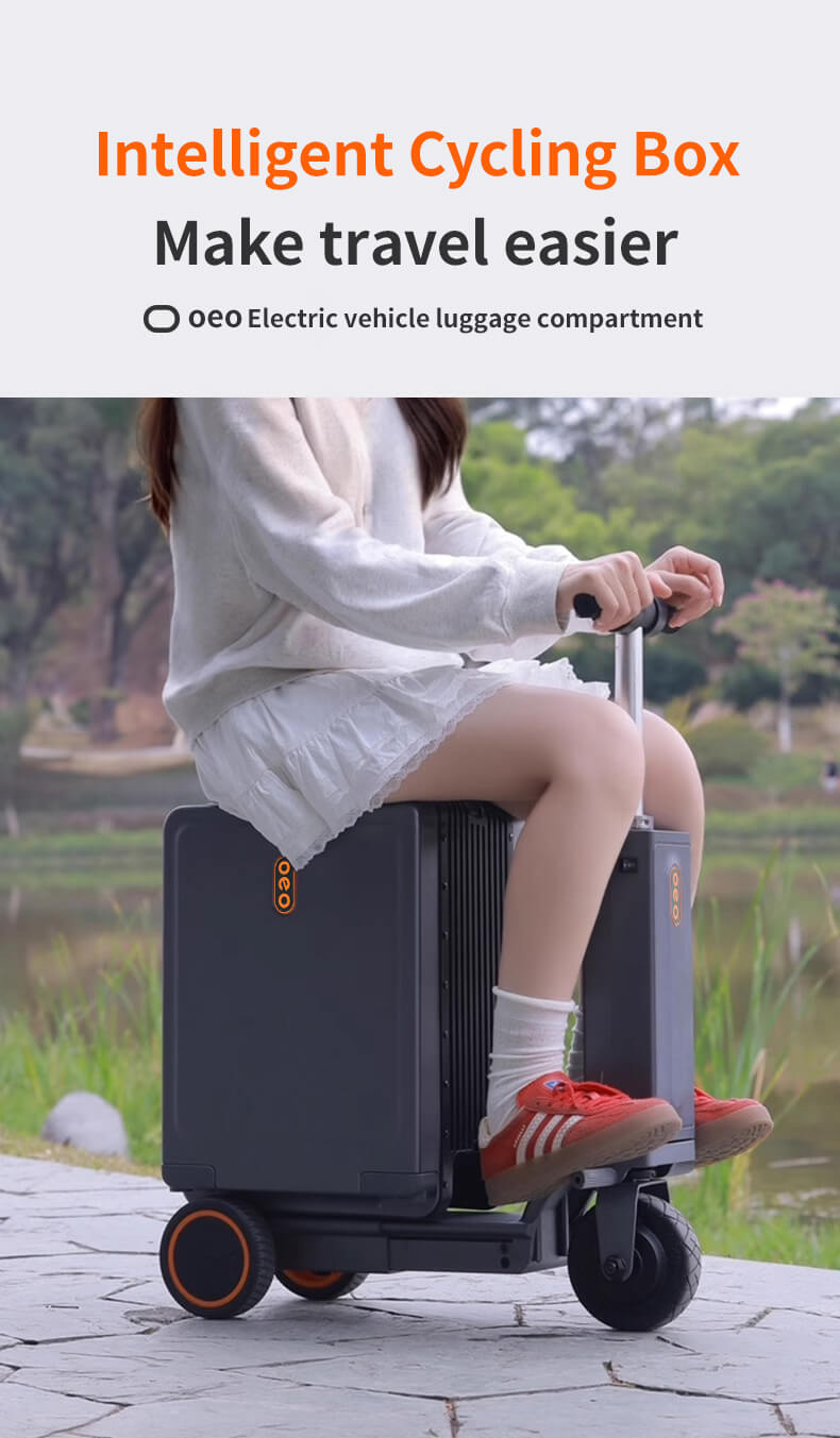 Metrova Electric Ride-On Suitcase for Adults – Smart Travel Scooter