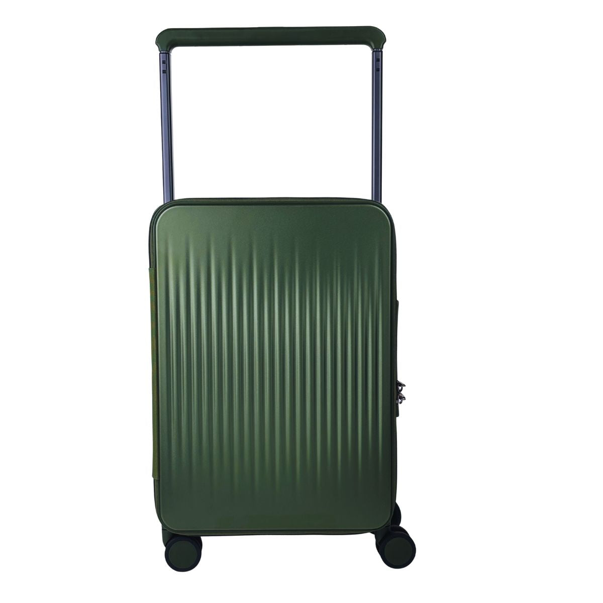 NeoMove 20 Inch Smart Carry-On Suitcase with USB Charging – Green