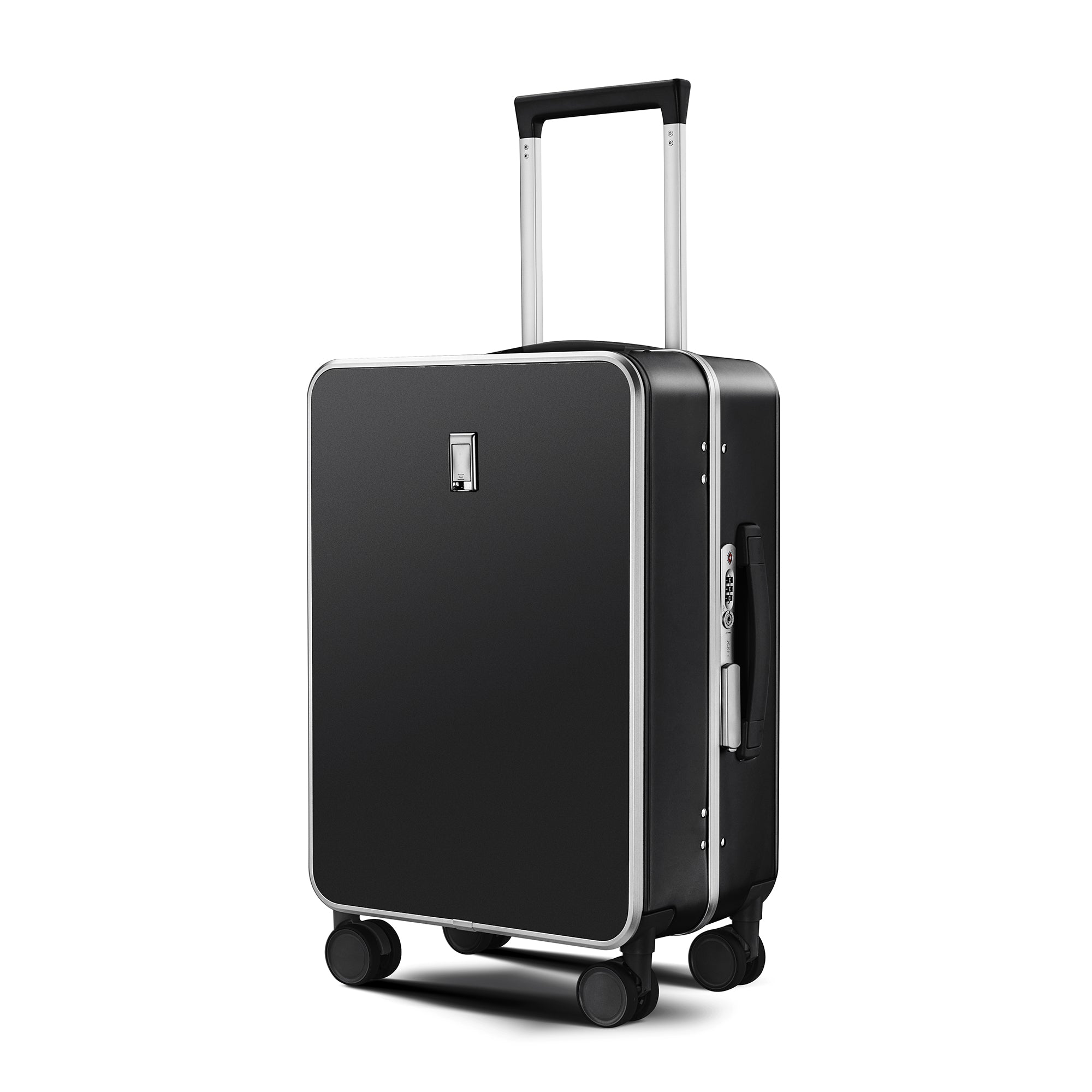 Nordiva Classic 20inch Black Carry-On Suitcase