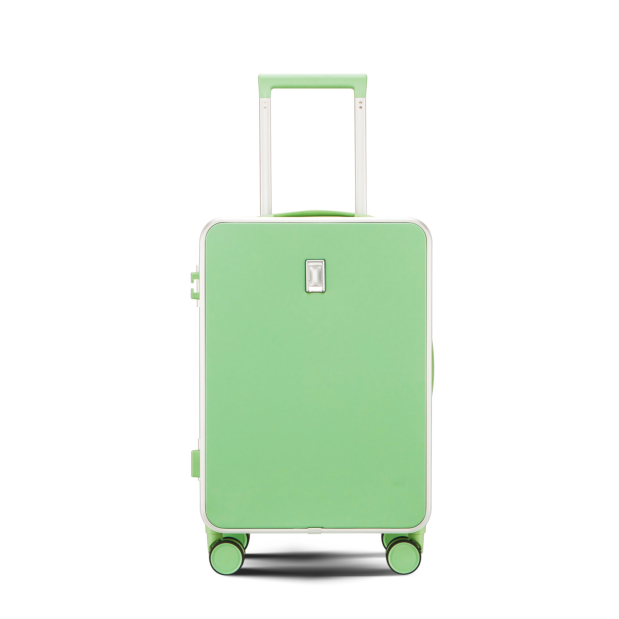 Nordiva Classic 24 Inch Mint Green Check-In Suitcase