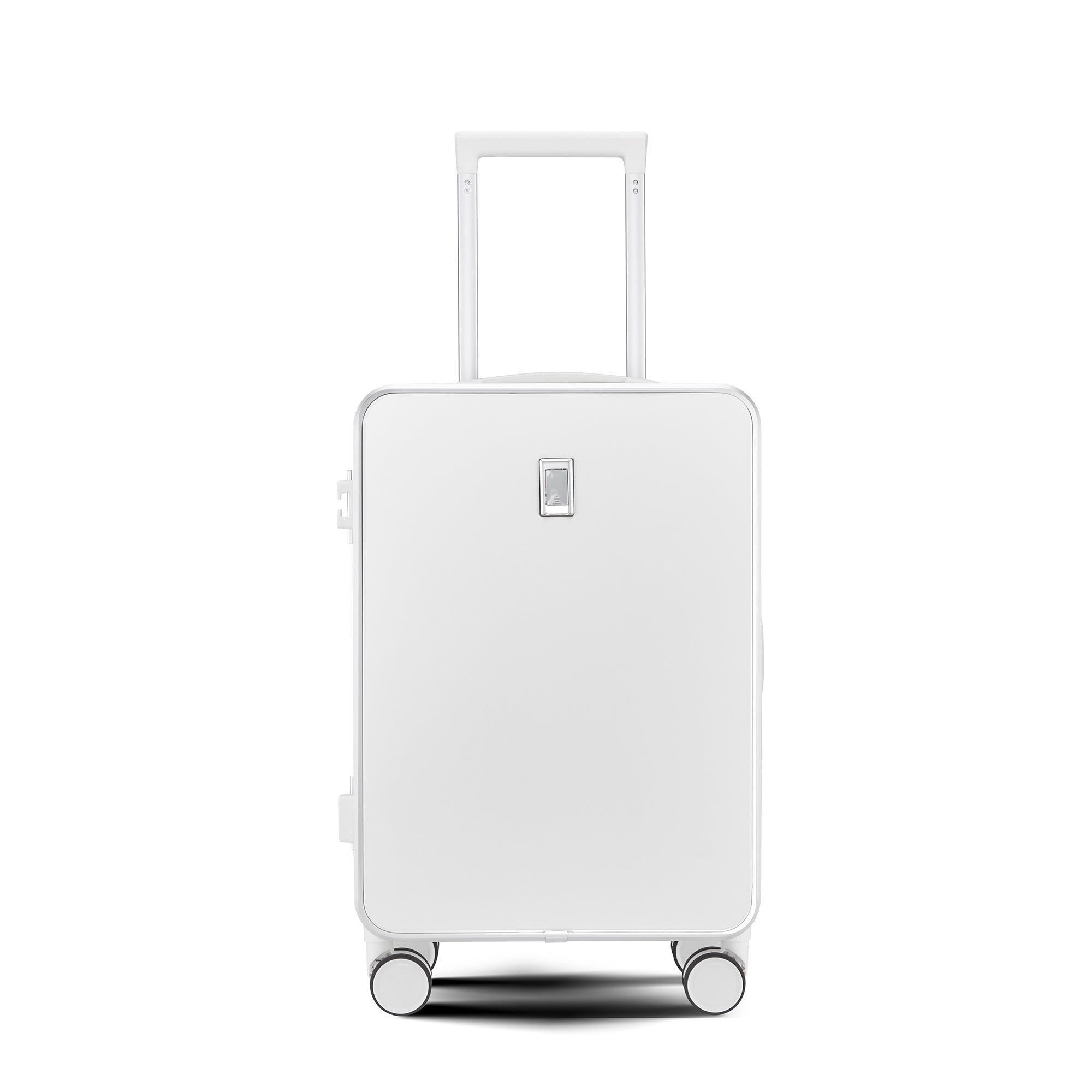 Nordiva Classic 24 Inch Pure White Check-In Suitcase