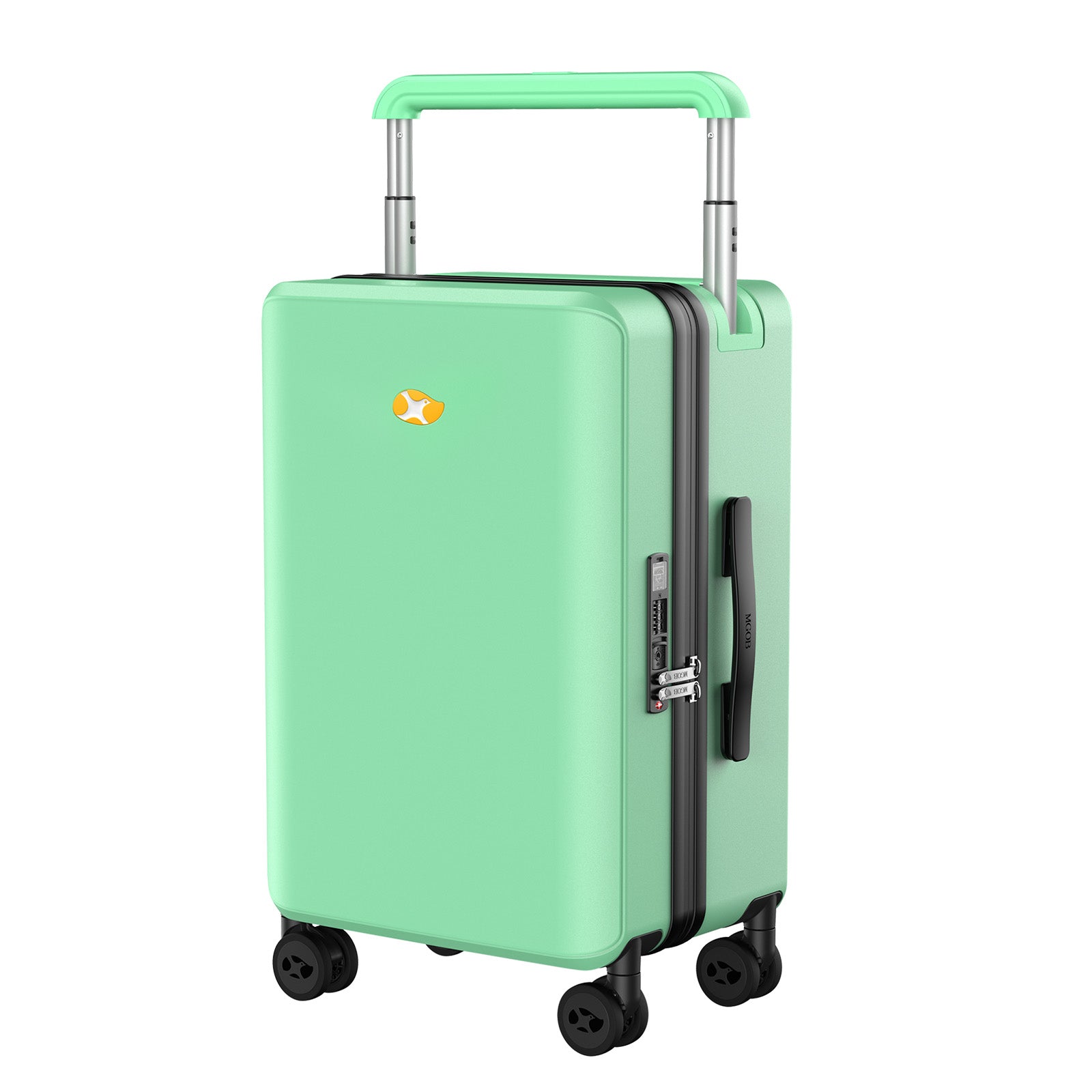 Travo One 20 Inch Lightweight Carry-On Suitcase – Mint Green