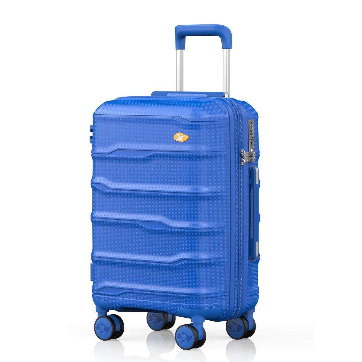 VoyEdge 20 inch Carry-On Luggage – Blue
