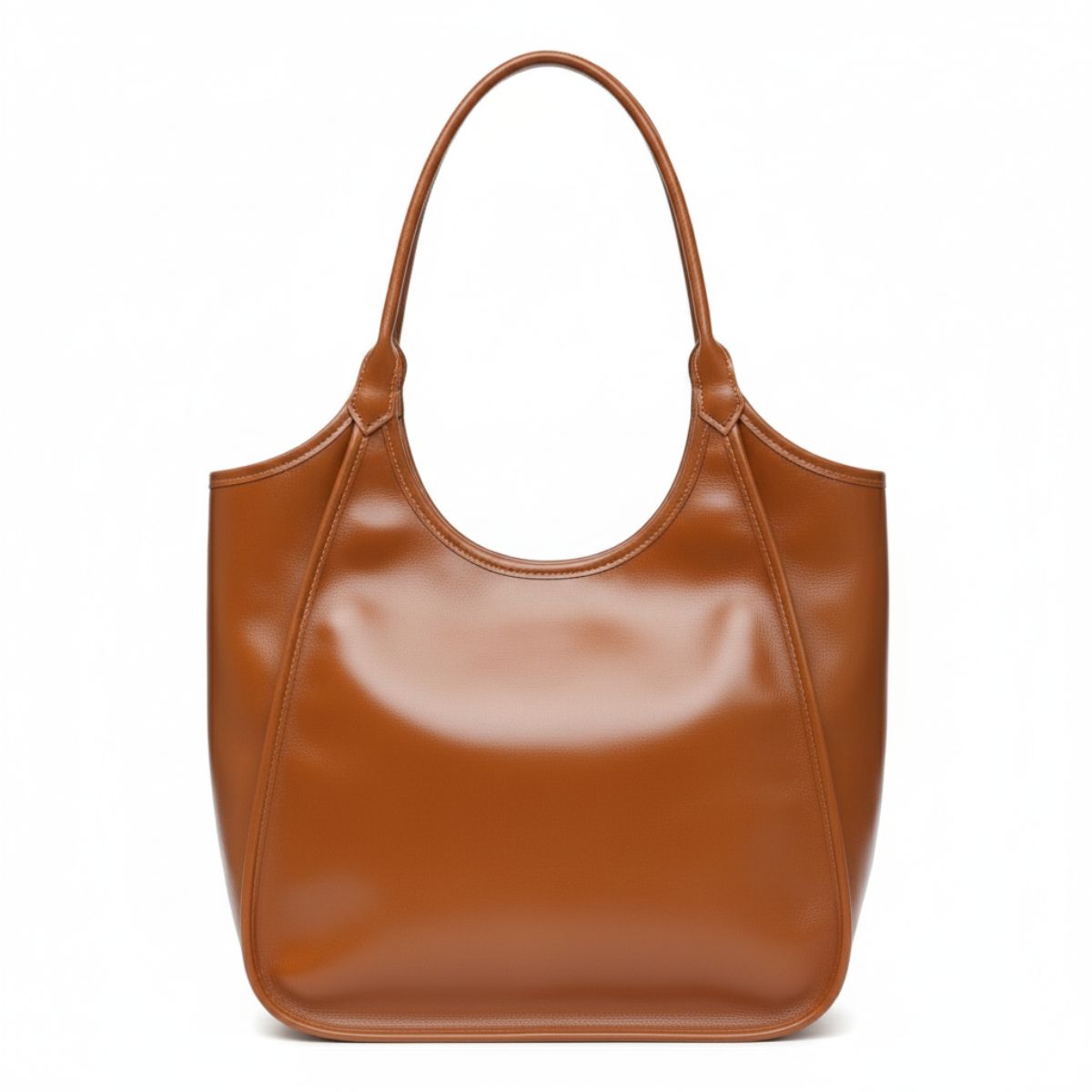 Urban Elegance Tan Leather Tote Bag – Large Women’s Everyday Tote NZ